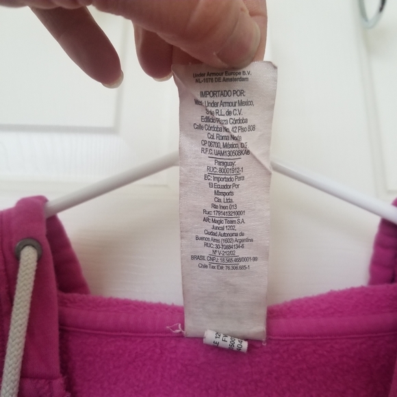 Under Armour UA Cold Gear Spell Out Hoodie XS - Picture 10 of 11